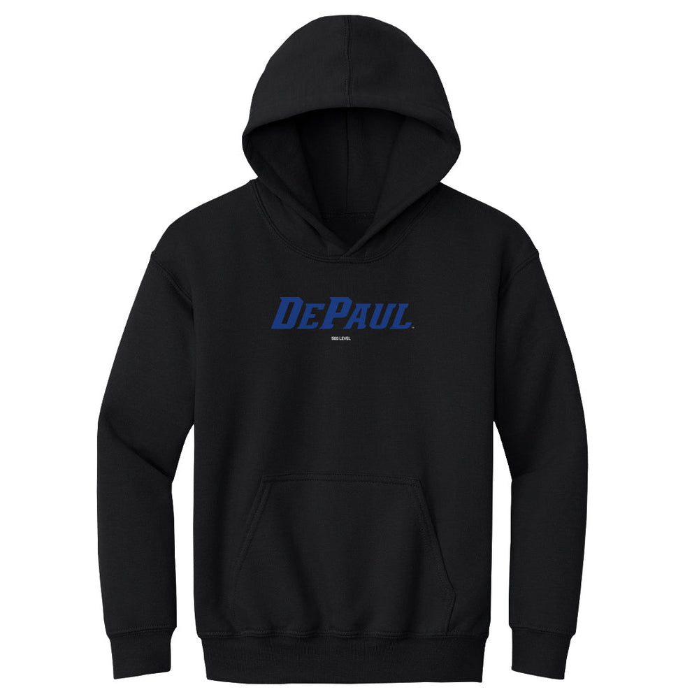 DePaul Blue Demons Wordmark Royal WHT (ONLINE ORDER ONLY)