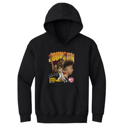 Jalen Johnson Atlanta Hawks Collage WHT (ONLINE ORDER ONLY)