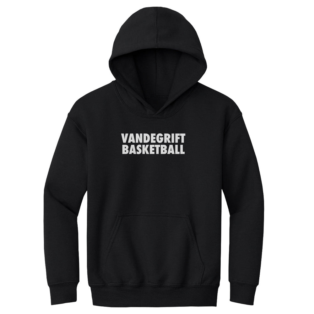 Vandegrift Crown Trio Basketball Label WHT (ONLINE ORDER ONLY)