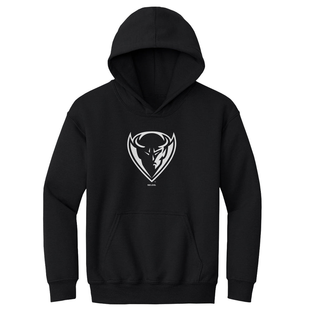 DePaul Blue Demons Primary Logo White WHT (ONLINE ORDER ONLY)
