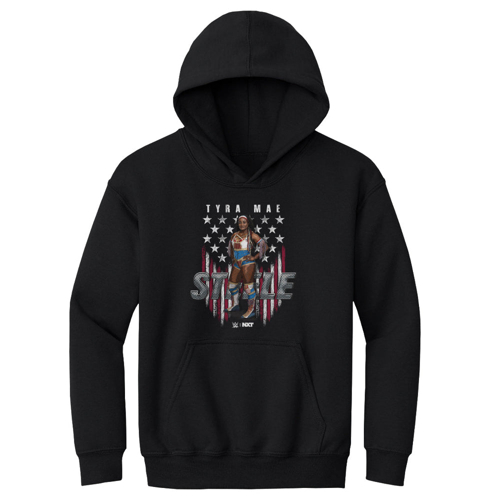 Tyra Mae Steele Flag Name WHT (ONLINE ORDER ONLY)