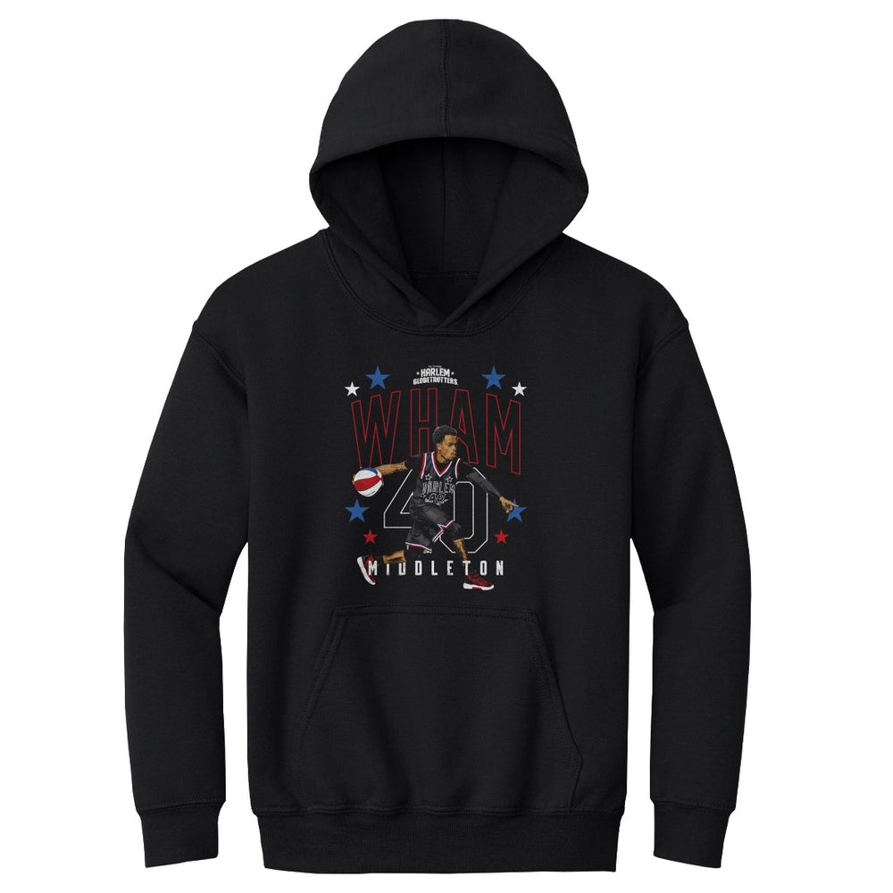 Wham Middleton Harlem Globetrotters Outline WHT (ONLINE ONLY)