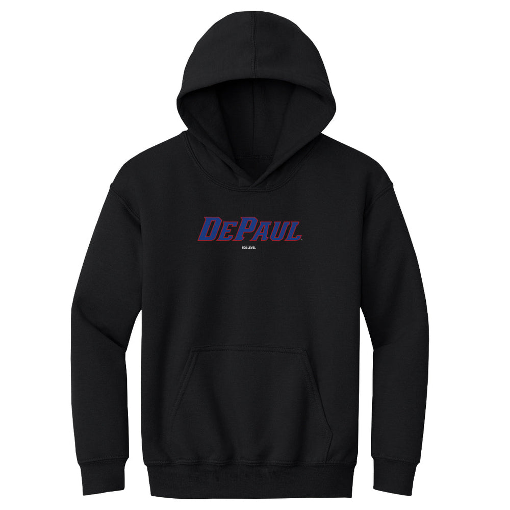 DePaul Blue Demons Wordmark WHT (ONLINE ORDER ONLY)