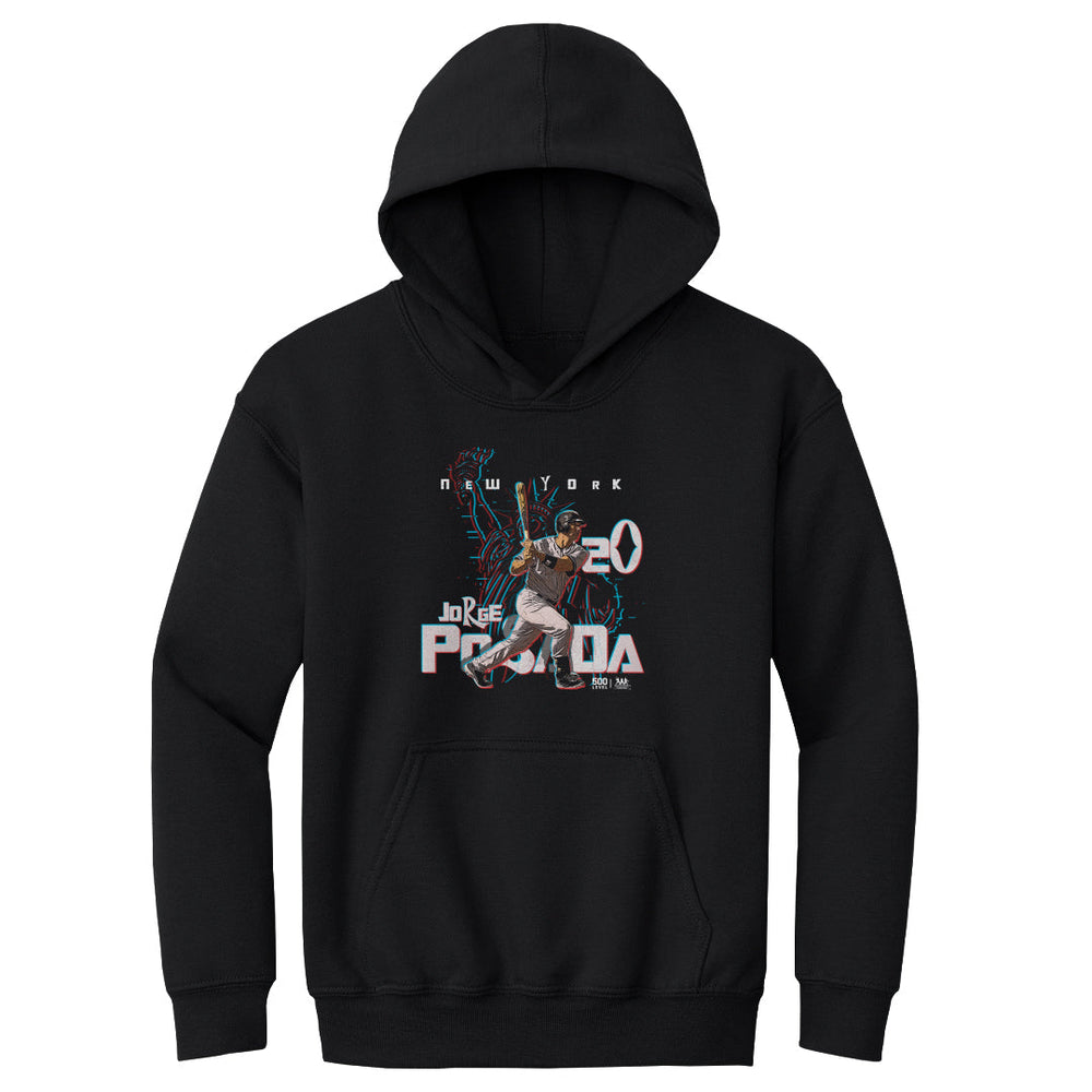 Jorge Posada New York Y 3D Graphic WHT (ONLINE ORDER ONLY)