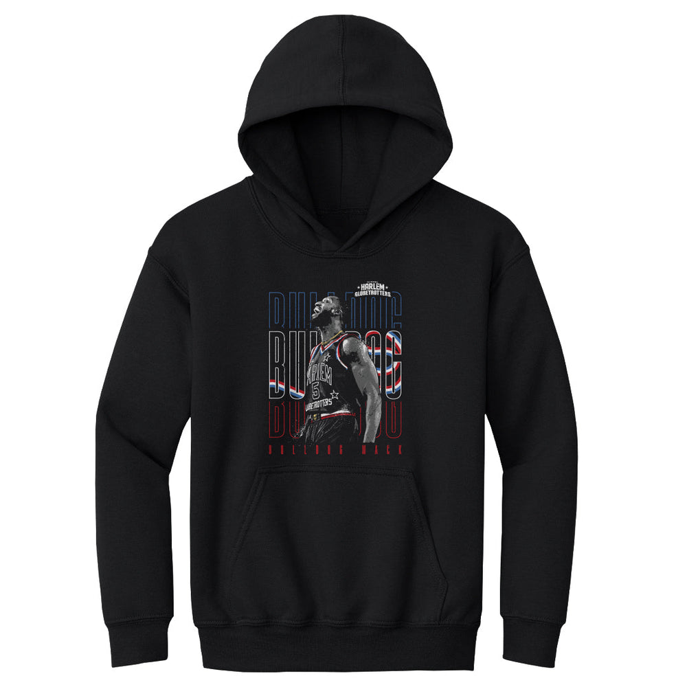 Bulldog Mack Harlem Globetrotters Outline Repeat WHT (ONLINE ONLY)