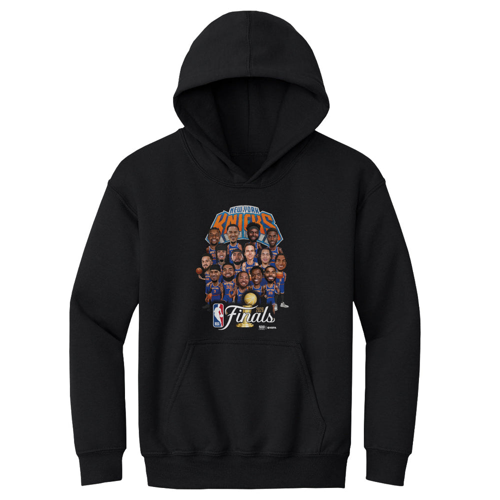 New York Knicks NBA Finals 2026 Caricature WHT