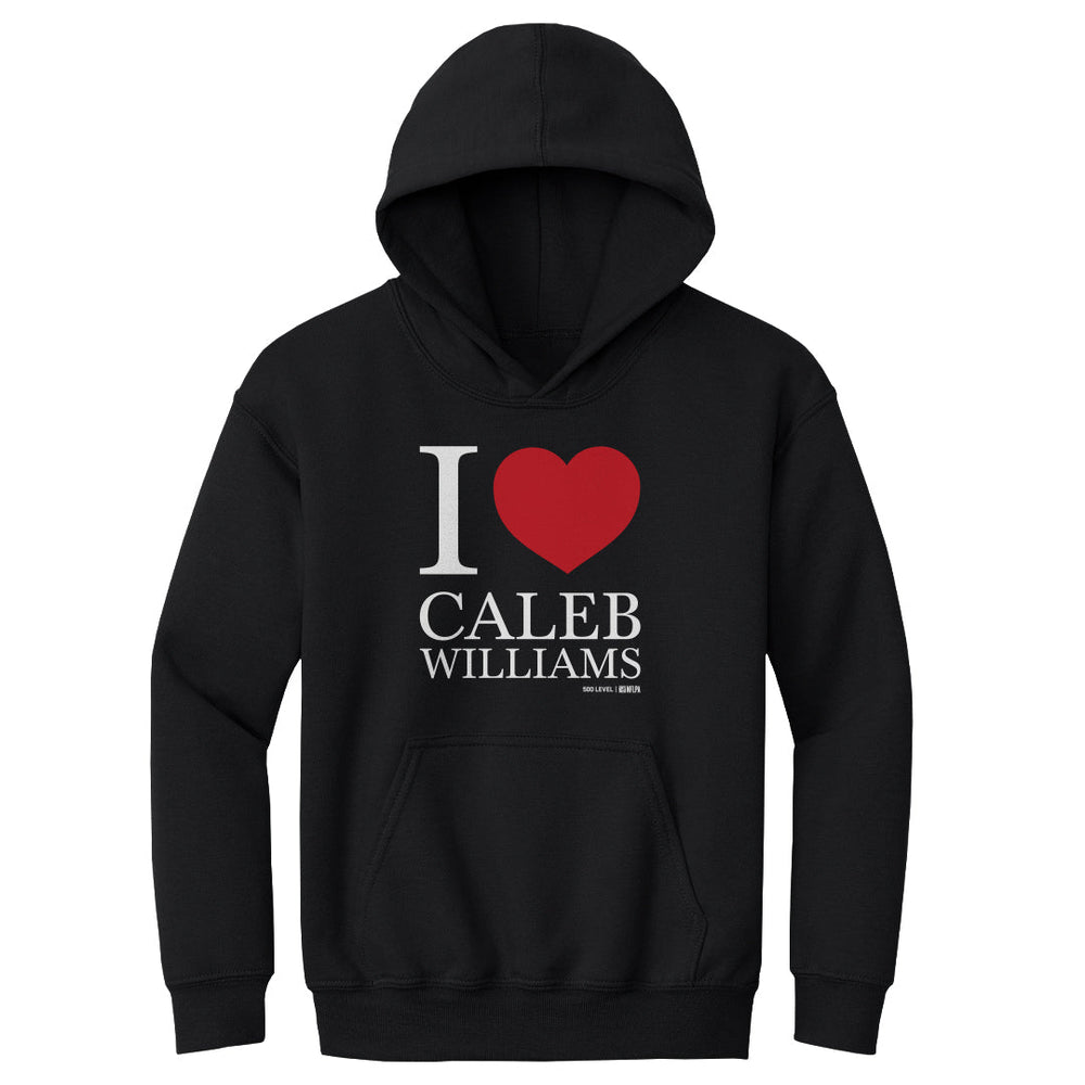 Caleb Williams Chicago I Love WHT (ONLINE ORDER ONLY)