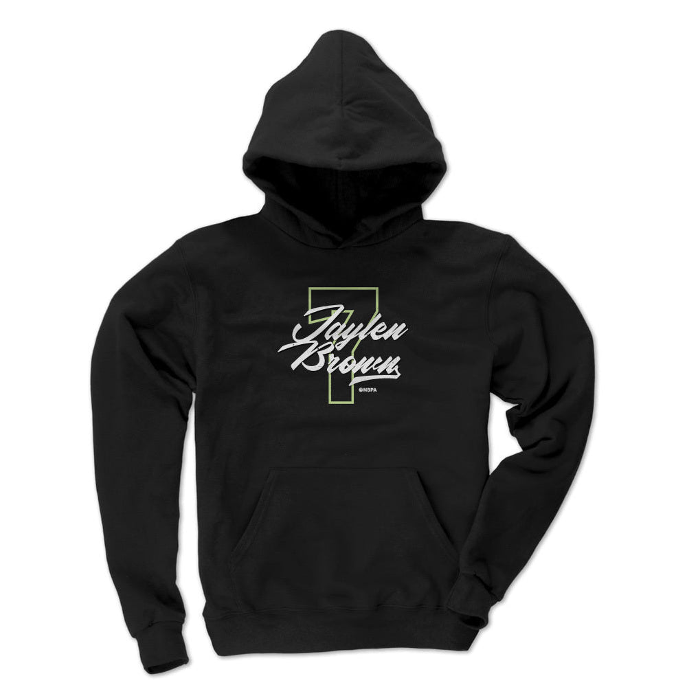 Jaylen Brown Boston Number Script WHT (ONLINE ORDER ONLY)