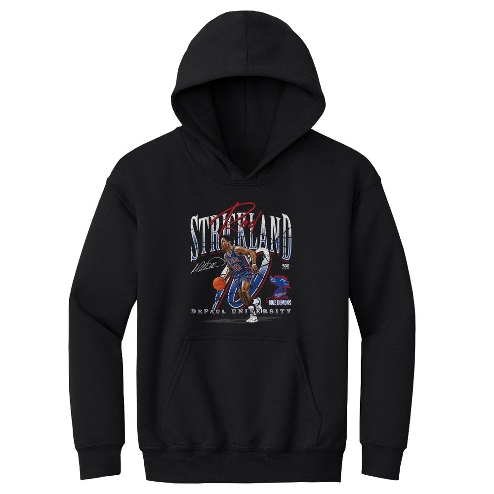 Rod Strickland DePaul Blue Demons Throwback WHT