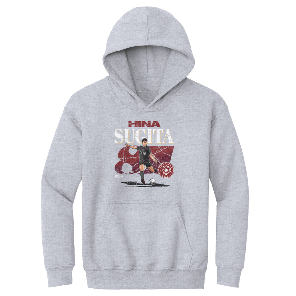 Hina Sugita Portland Thorns FC Cracked Number WHT (ONLINE ORDER ONLY)