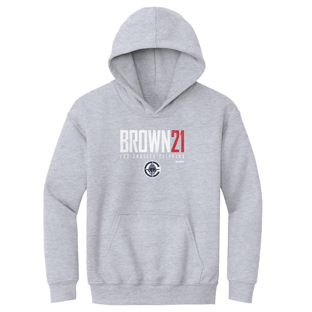 Kobe Brown Los Angeles Clippers Elite WHT (ONLINE ORDER ONLY)