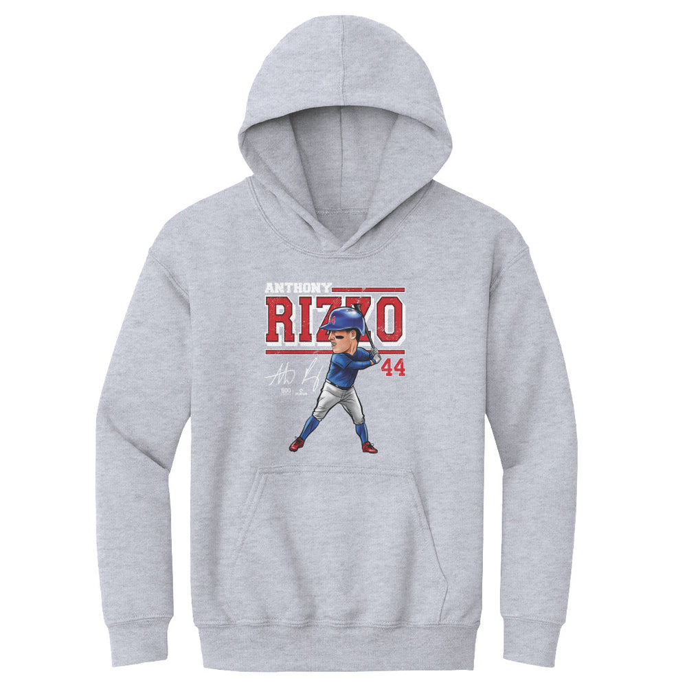 Anthony Rizzo Chicago C Cartoon WHT (ONLINE ORDER ONLY)