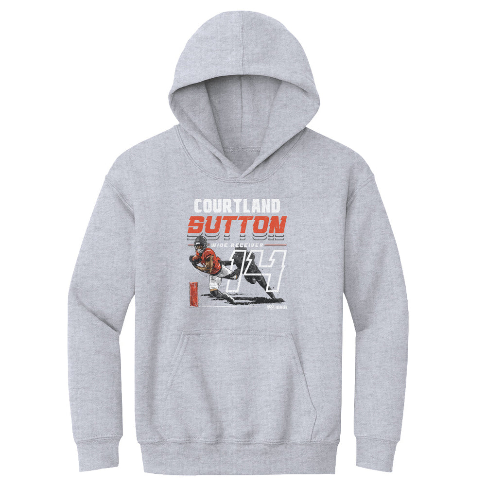 Courtland Sutton Denver Player Name WHT (ONLINE ORDER ONLY)