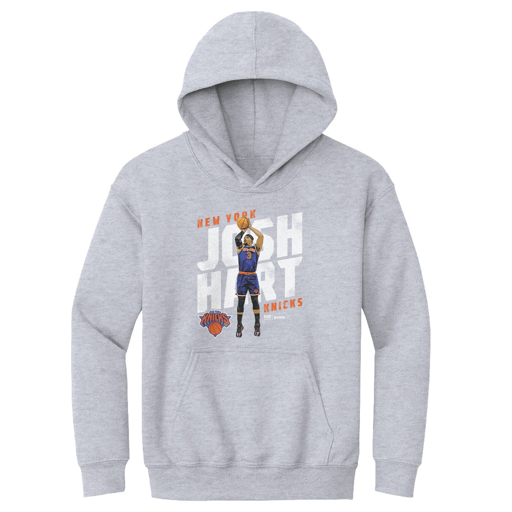 Josh Hart New York Knicks Slant WHT