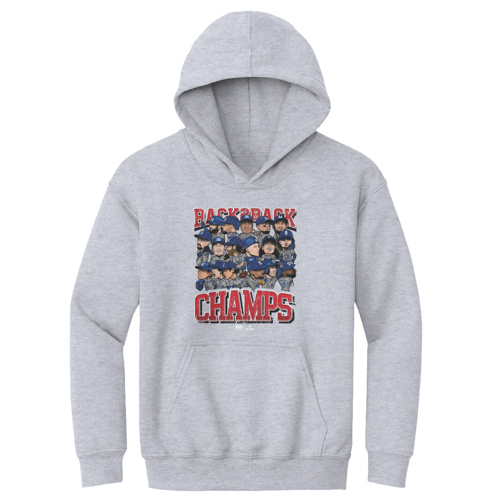 Los Angeles D Baseball Back 2 Back Champs 2025 WHT (ONLINE ORDER ONLY)