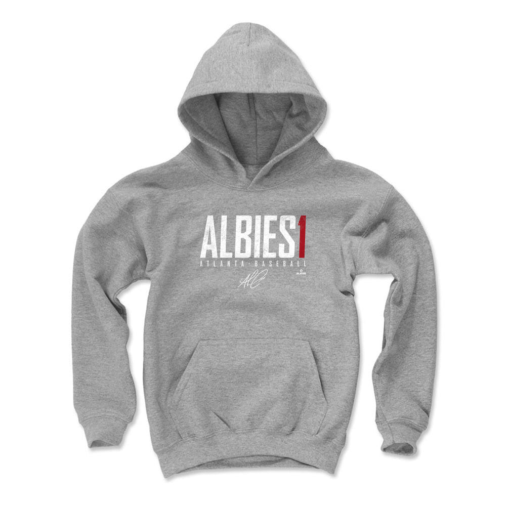 Ozzie Albies Atlanta Elite WHT (ONLINE ORDER ONLY)