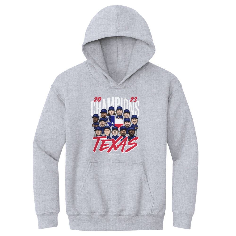 Texas Baseball Champions 2023 WHT (ONLINE ORDER ONLY)