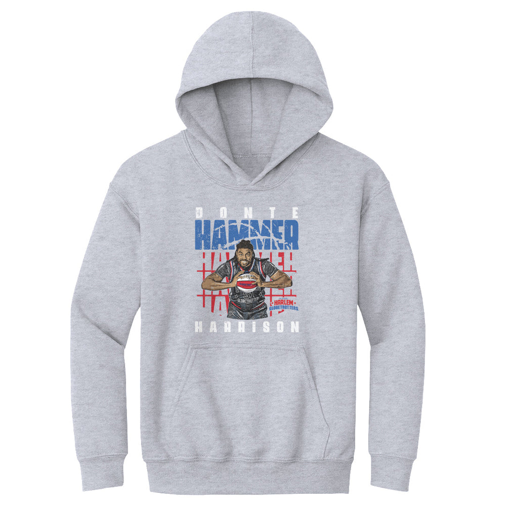 Hammer Harrison Harlem Globetrotters Pose WHT (ONLINE ONLY)