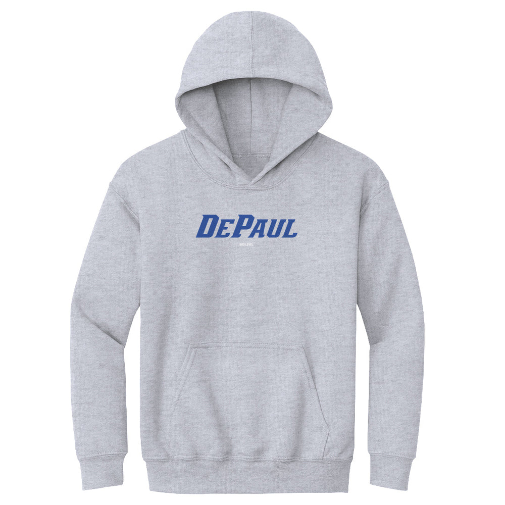 DePaul Blue Demons Wordmark Royal WHT (ONLINE ORDER ONLY)