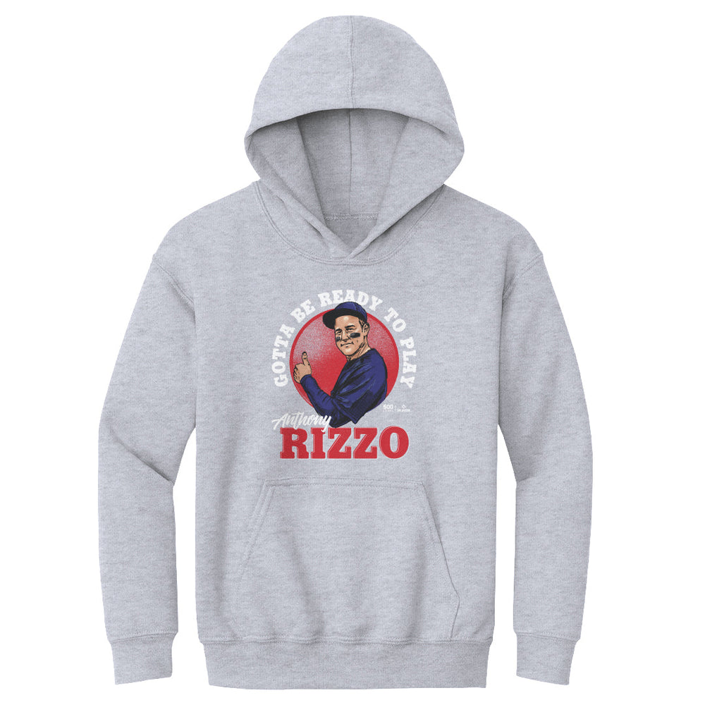 Anthony Rizzo Chicago C Ready To Play W WHT (ONLINE ORDER ONLY)