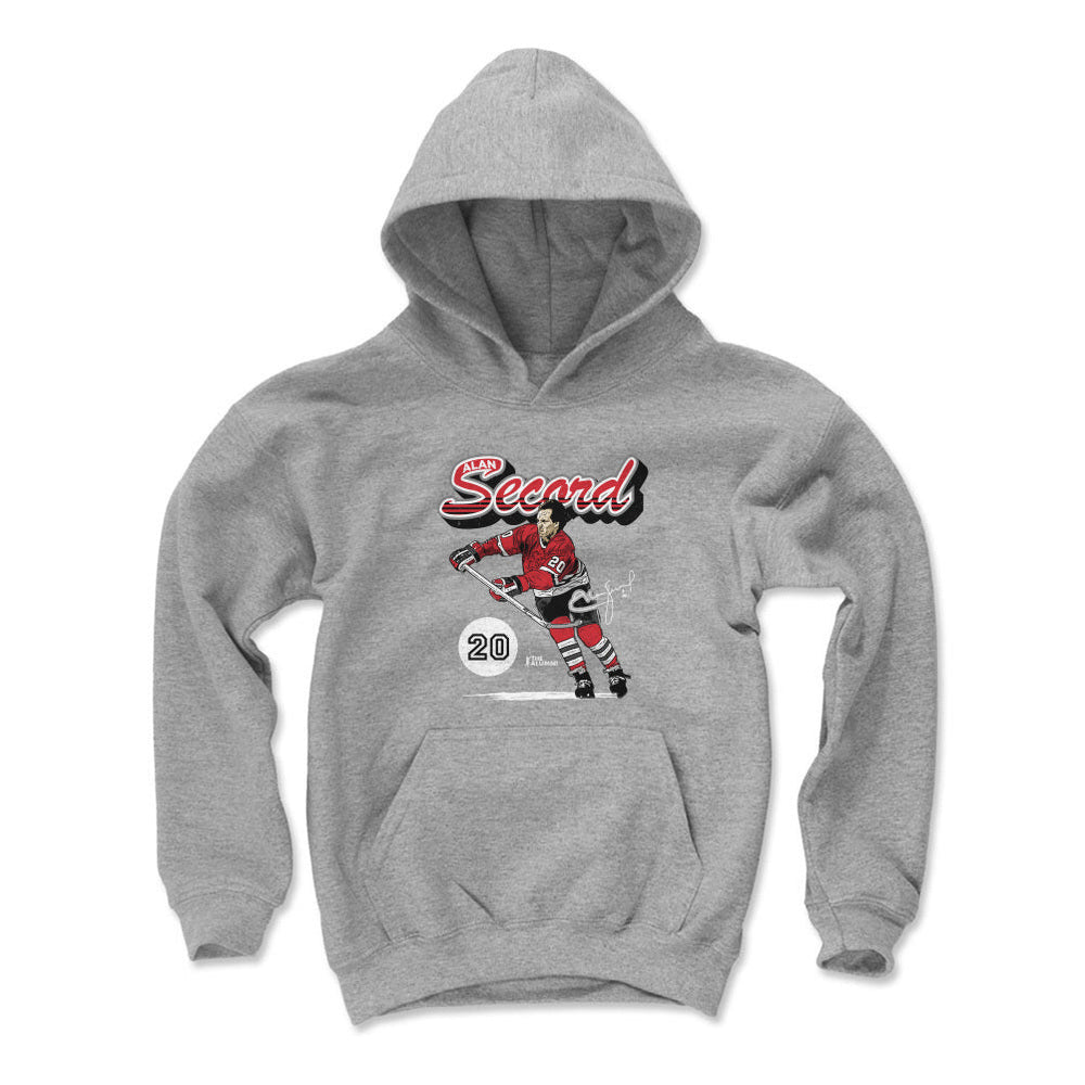 Alan Secord Chicago Retro Script WHT