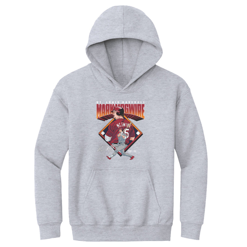 Mark McGwire St. Louis Baseball Diamond WHT (ONLINE ORDER ONLY)