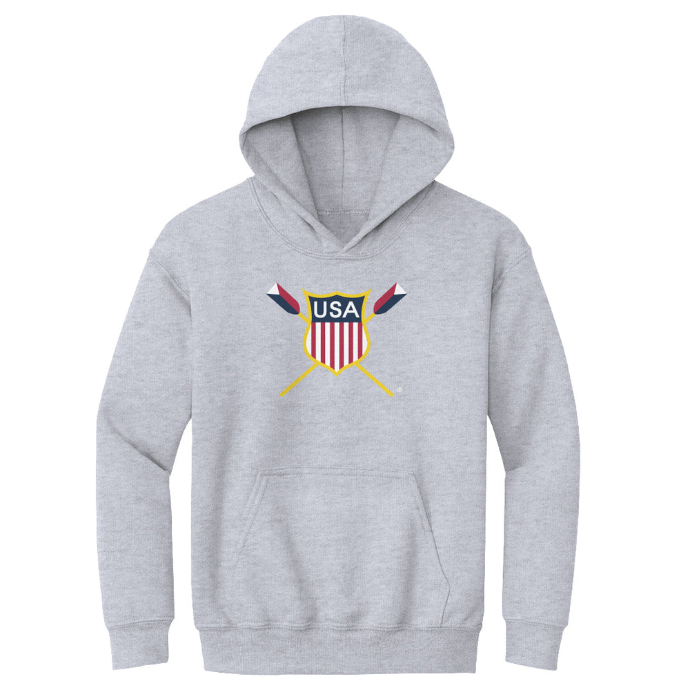 USRowing Emblem WHT (ONLINE ORDER ONLY)