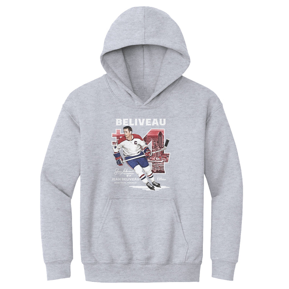 Jean Beliveau Montreal Throwback WHT