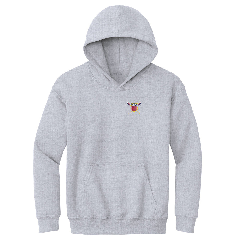 USRowing Emblem Pocket Color WHT (ONLINE ORDER ONLY)