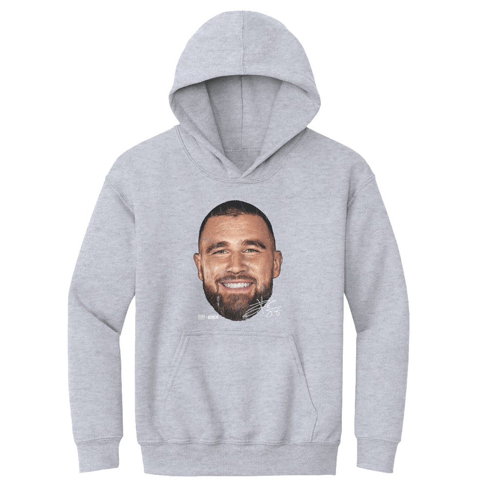 Travis Kelce Kansas City Vintage Head WHT