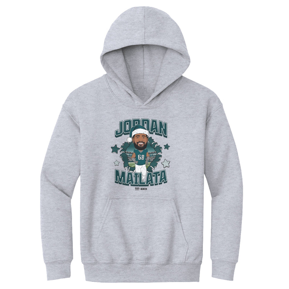 Jordan Mailata Philadelphia Santa Hat WHT (ONLINE ORDER ONLY)