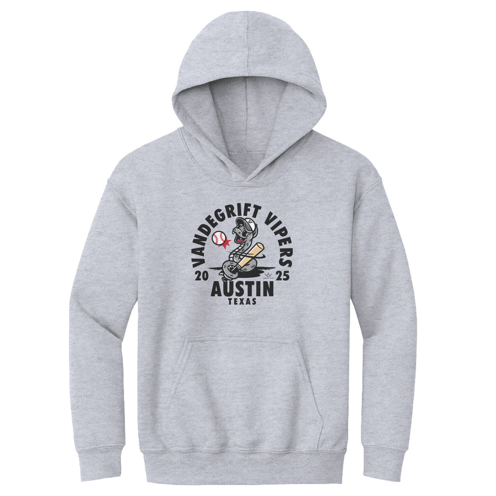 Crown Trio Vandegrift High School Baseball Mascot Snake WHT (ONLINE ORDER ONLY)