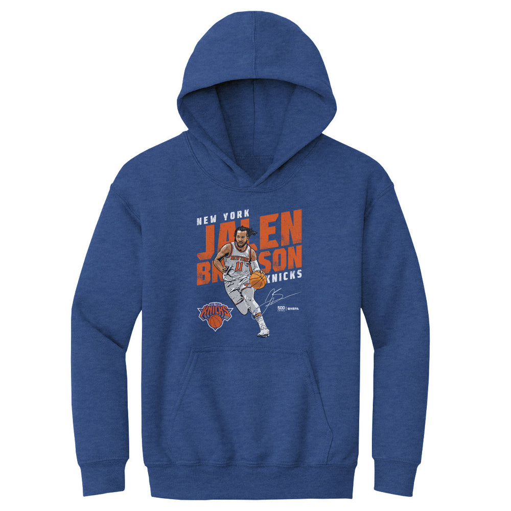 Jalen Brunson New York Knicks Slant WHT