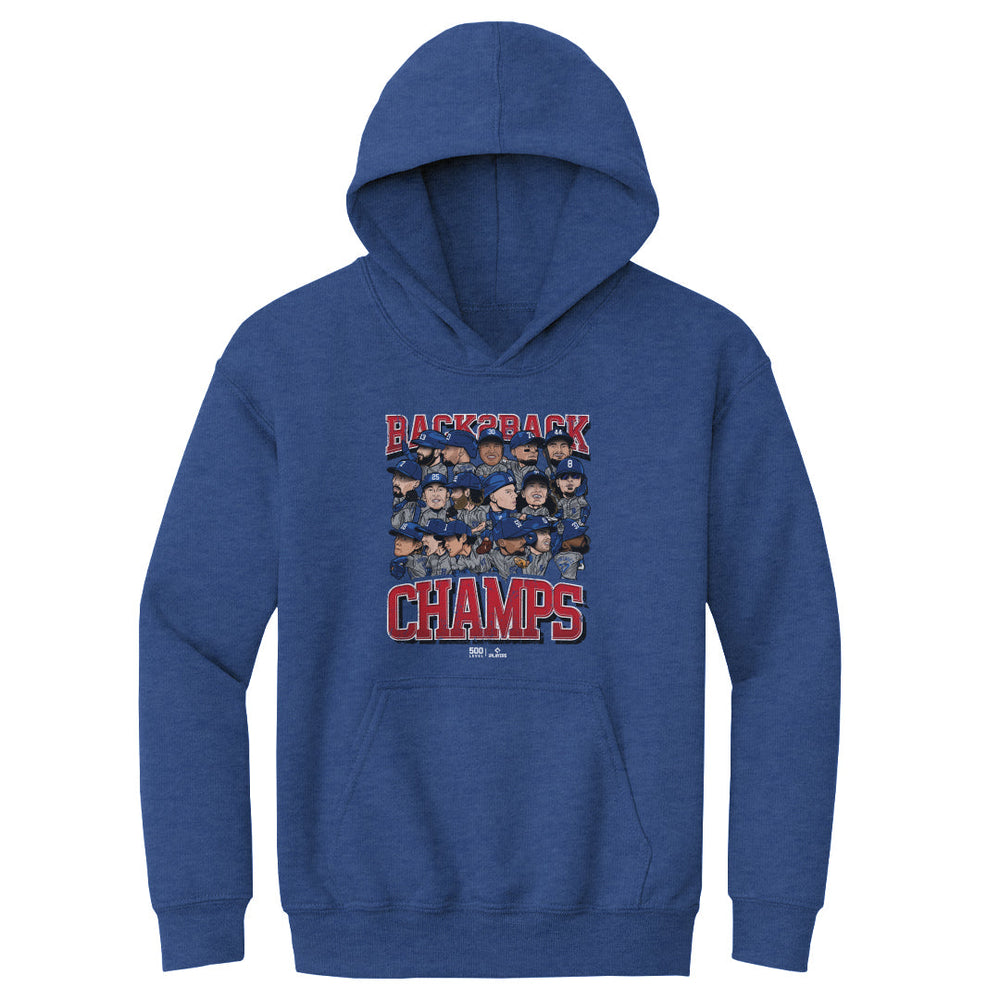 Los Angeles D Baseball Back 2 Back Champs 2025 WHT (ONLINE ORDER ONLY)