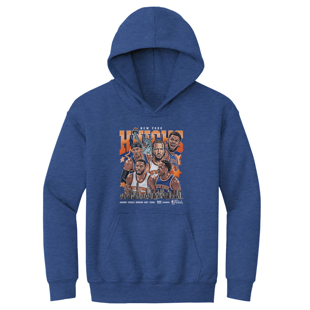 New York Knicks NBA Finals 2026 Collage WHT