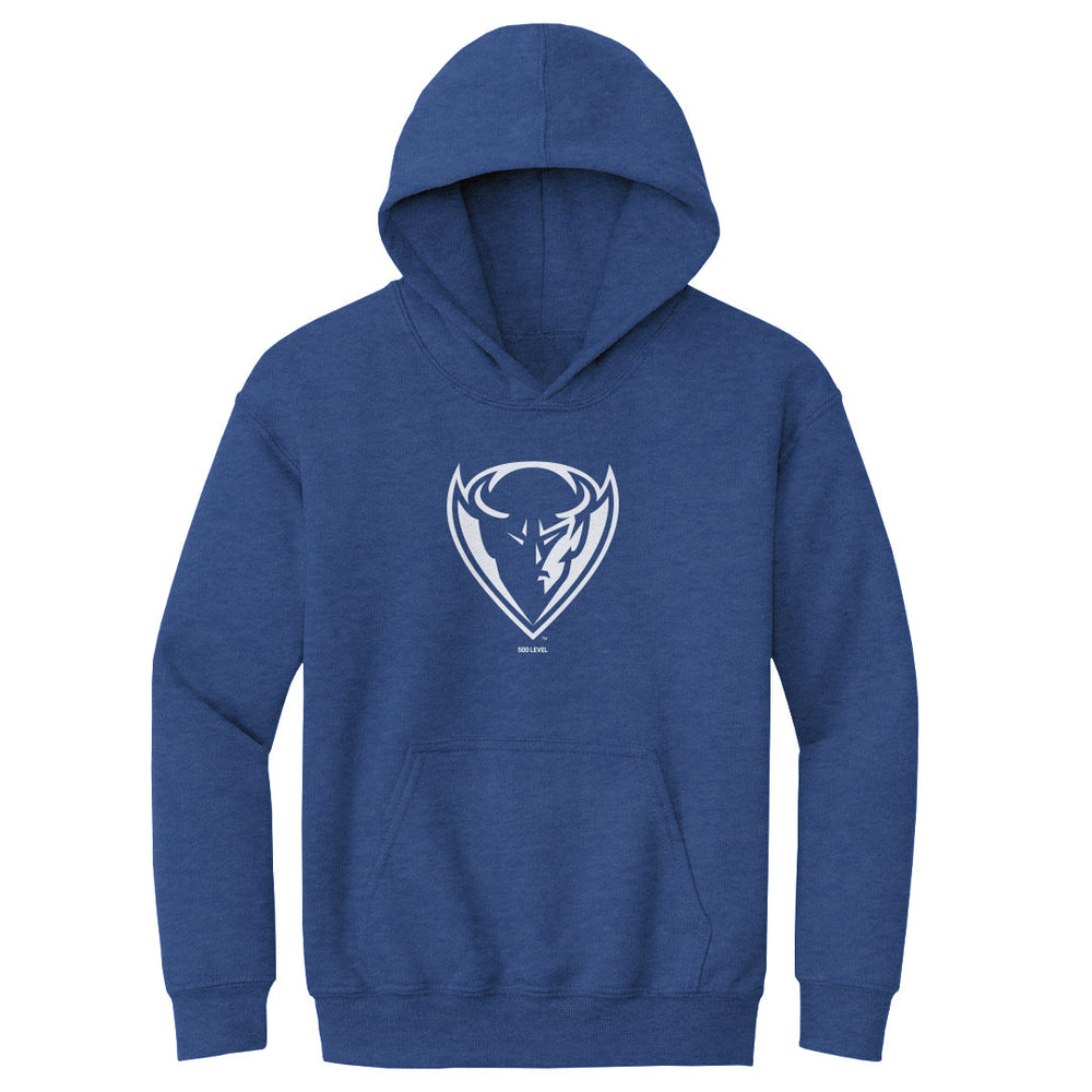 DePaul Blue Demons Primary Logo White WHT (ONLINE ORDER ONLY)