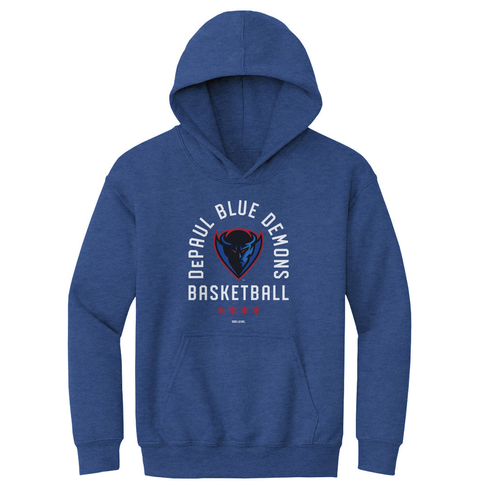 DePaul Blue Demons Basketball Arc WHT