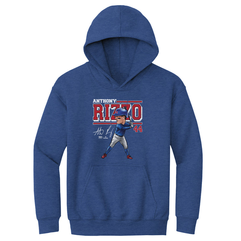 Anthony Rizzo Chicago C Cartoon WHT (ONLINE ORDER ONLY)