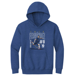 Enzo Fernandez Chelsea FC Outline Number WHT (ONLINE ORDER ONLY)