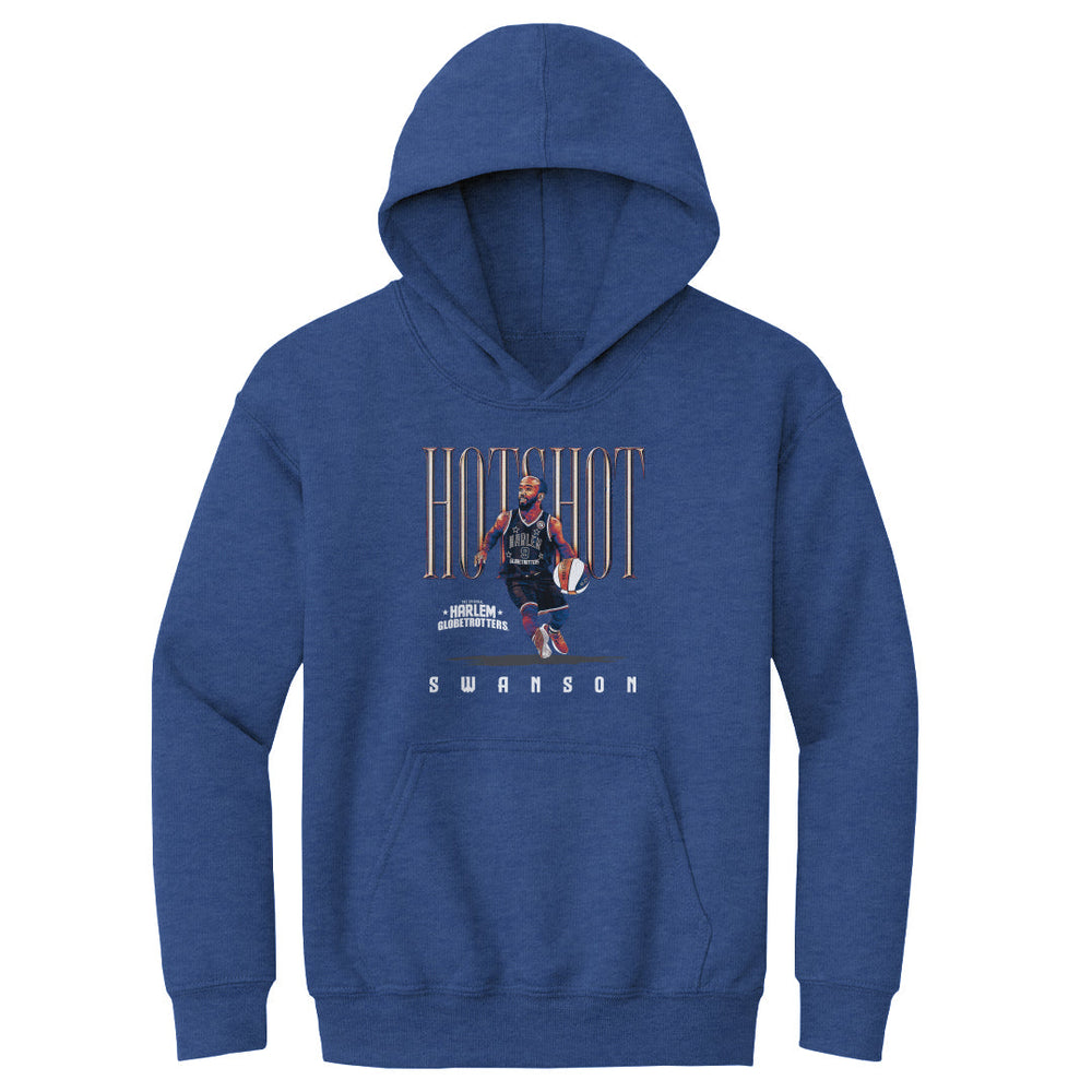 Hot Shot Swanson Harlem Globetrotters Nickname WHT (ONLINE ONLY)