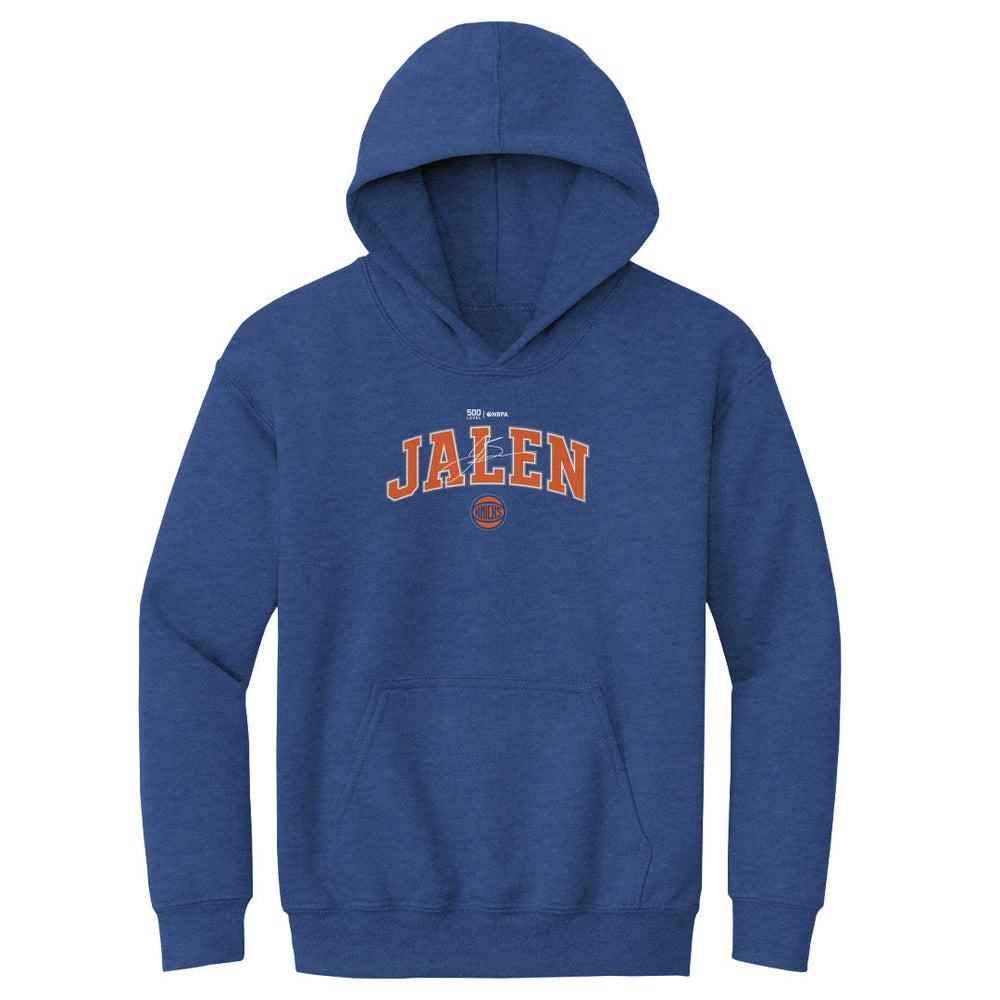 Jalen Brunson New York Knicks Team Font WHT
