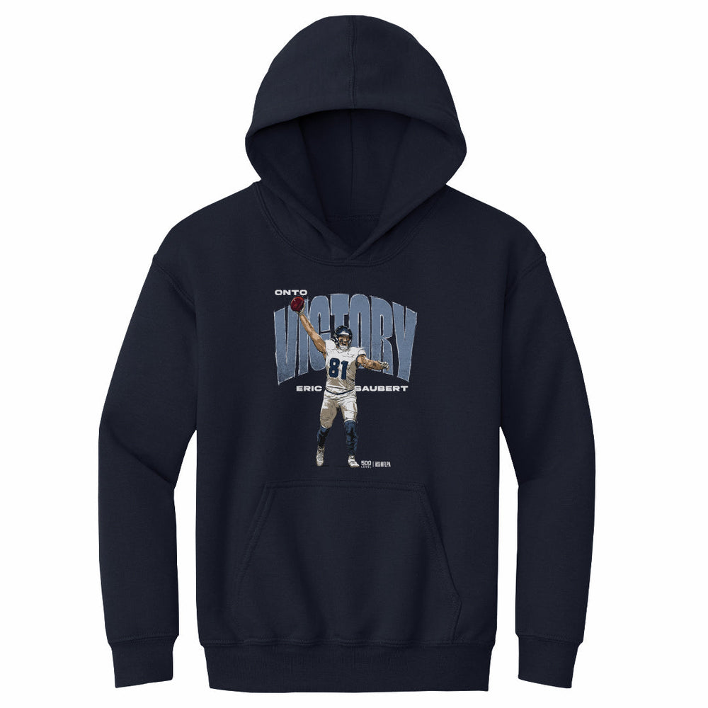 Eric Saubert Seattle Victory Pose WHT (ONLINE ORDER ONLY)