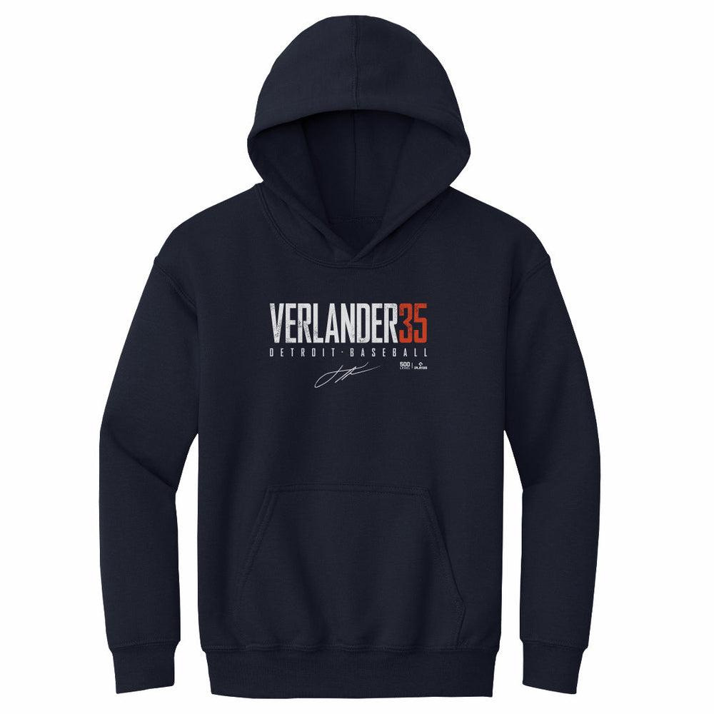 Justin Verlander Detroit Elite WHT (ONLINE ORDER ONLY)