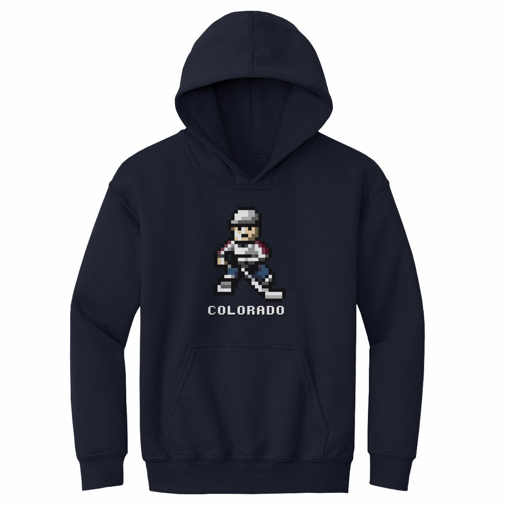 Colorado Hockey 8-bit WHT (ONLINE ORDER ONLY)