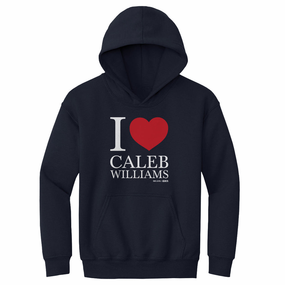Caleb Williams Chicago I Love WHT (ONLINE ORDER ONLY)