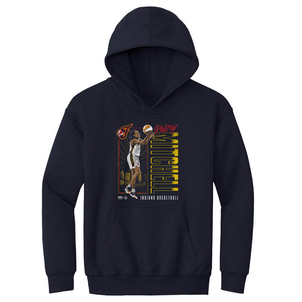 Kelsey Mitchell Indiana Fever Vertical Name WHT (ONLINE ORDER ONLY)
