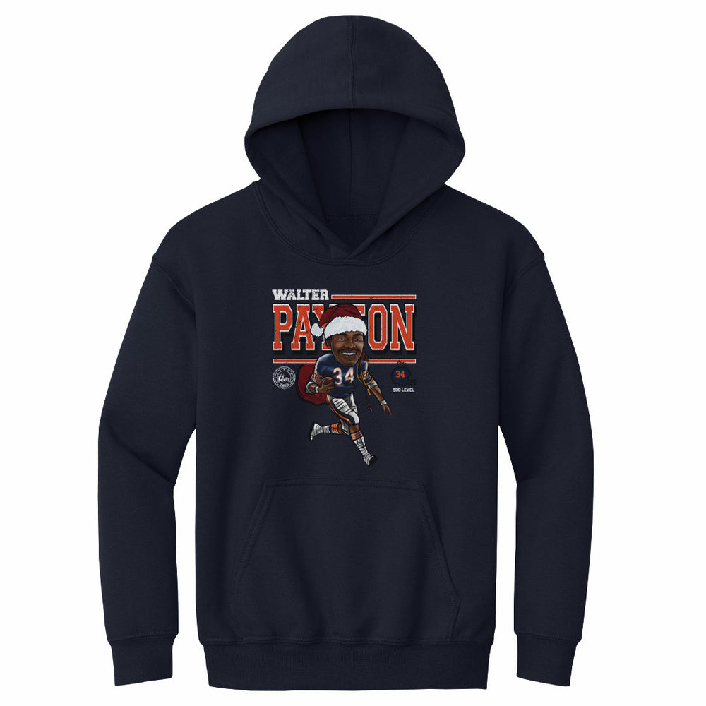 Walter Payton Chicago Cartoon Santa Hat WHT (ONLINE ORDER ONLY)