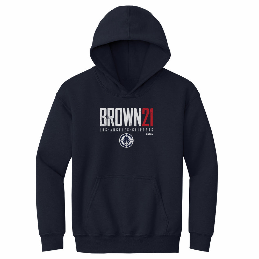 Kobe Brown Los Angeles Clippers Elite WHT (ONLINE ORDER ONLY)
