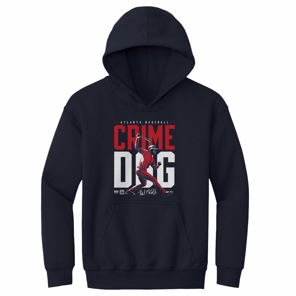 Fred McGriff Atlanta Crime Dog WHT (ONLINE ORDER ONLY)