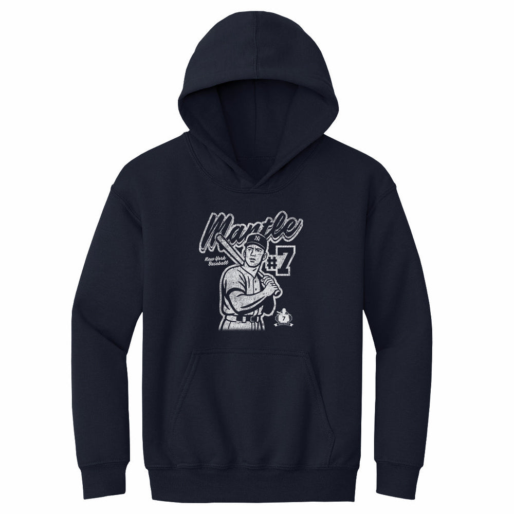 Mickey Mantle New York Y Retro WHT (ONLINE ORDER ONLY)